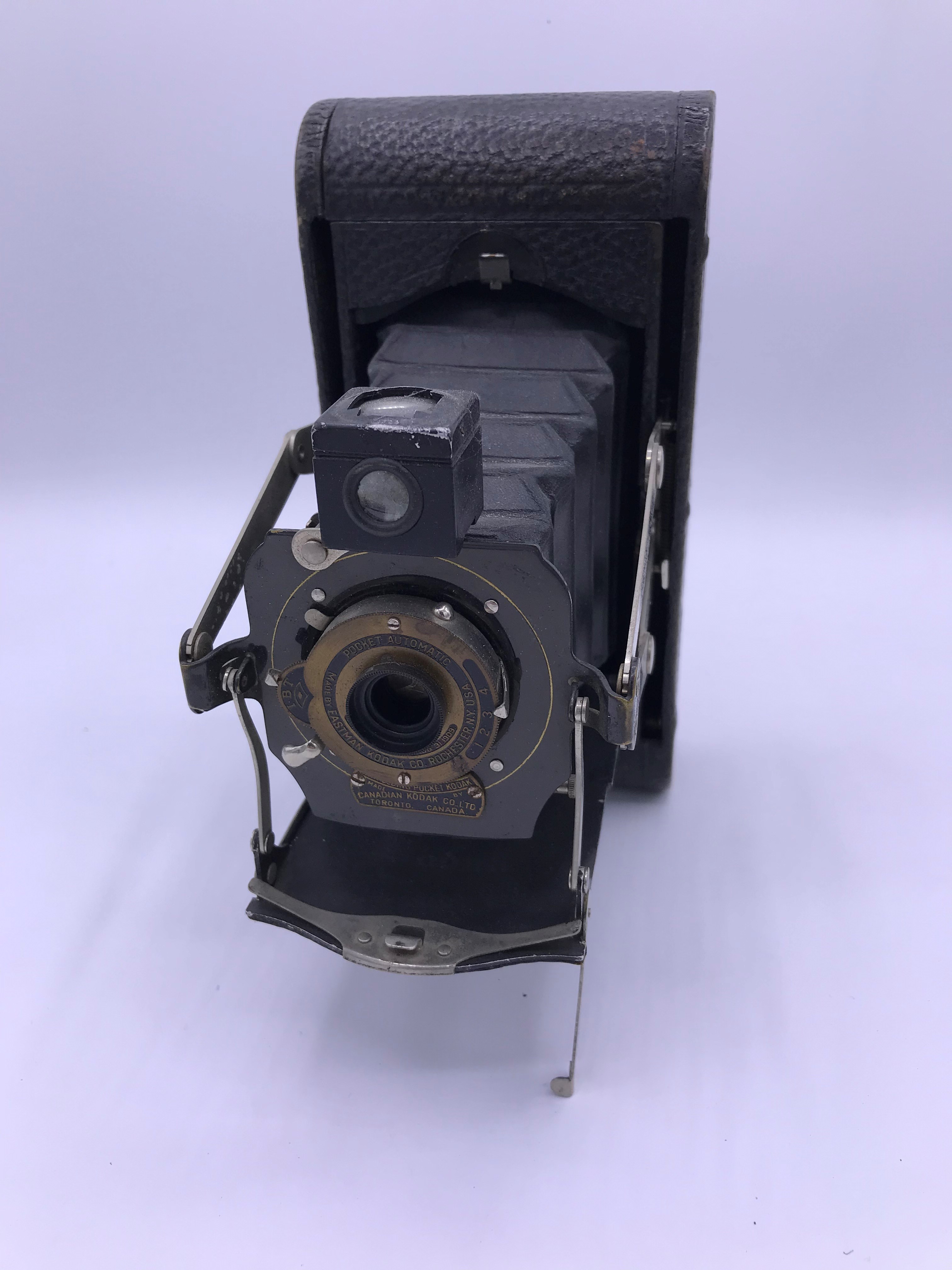 Kodak No.1A Folding Pocket Mod. D black bellows